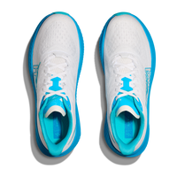 MEN'S HOKA MACH 6 | WHITE / SKYWARD BLUE
