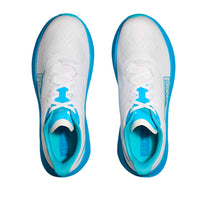 MEN'S HOKA MACH 6 | WHITE / SKYWARD BLUE