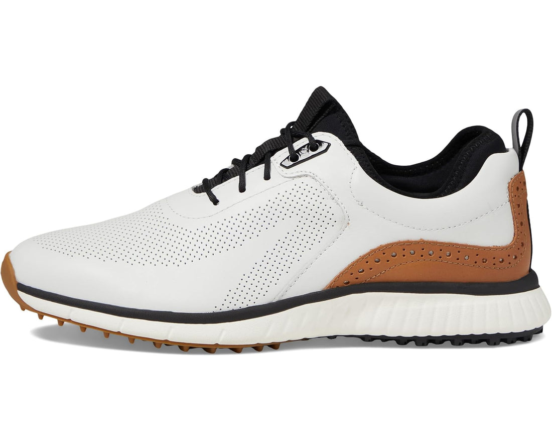 MEN'S JOHNSTON & MURPHY XC4 H1-LUXE HYBRID | WHITE WATERPROOF FULL GRAIN