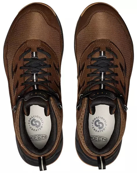 MEN'S KEEN HIGHTRAIL WATERPROOF HIKING BOOT | DARK EARTH / OAK