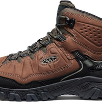 MEN'S KEEN TARGHEE IV WATERPROOF HIKING BOOT | BISON / BLACK