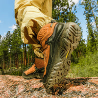 MEN'S KEEN TARGHEE IV WATERPROOF HIKING BOOT | BISON / BLACK