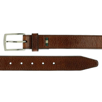 MEN'S MILWAUKEE BOOT CO. VOGEL DRESS BELT | BROWN