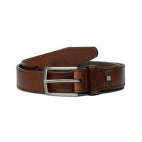 MEN'S MILWAUKEE BOOT CO. VOGEL DRESS BELT | BROWN