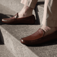 MEN'S MILWAUKEE BOOT CO. HOAN DRIVING MOC LOAFER | SCOTCH