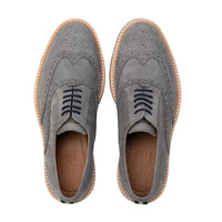 MEN'S MILWAUKEE BOOT CO. BRADLEY WINGTIP OXFORD | GRAY