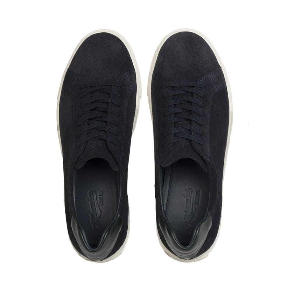 MEN'S MILWAUKEE BOOT CO. FALK SNEAKER | NAVY SUEDE