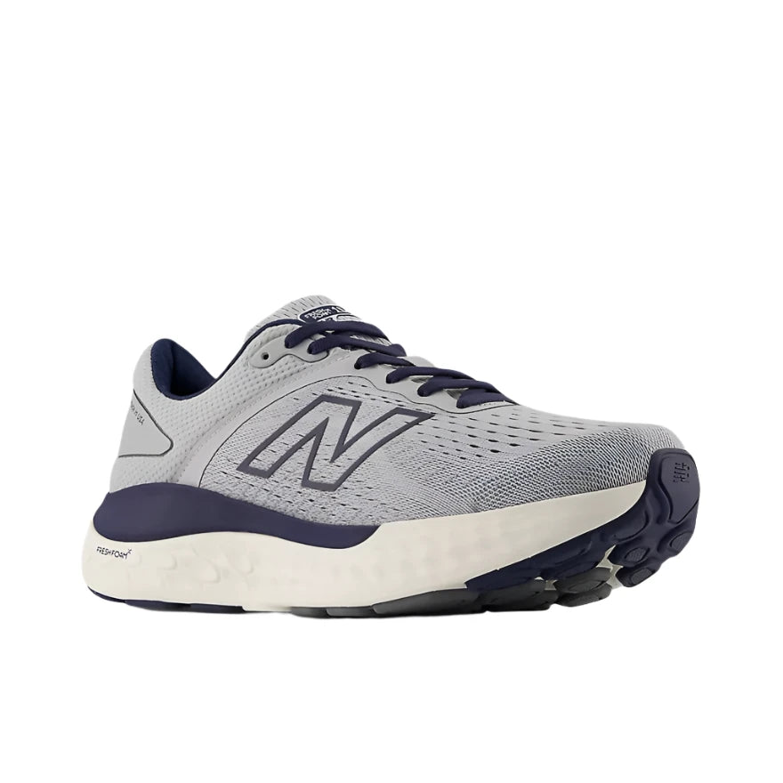 MEN'S NEW BALANCE MADE IN USA FRESH FOAM X 1540v4 | ALUMINUM GREY WITH NB NAVY