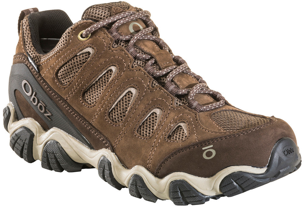 MEN'S OBOZ SAWTOOTH II LOW WATERPROOF | WALNUT