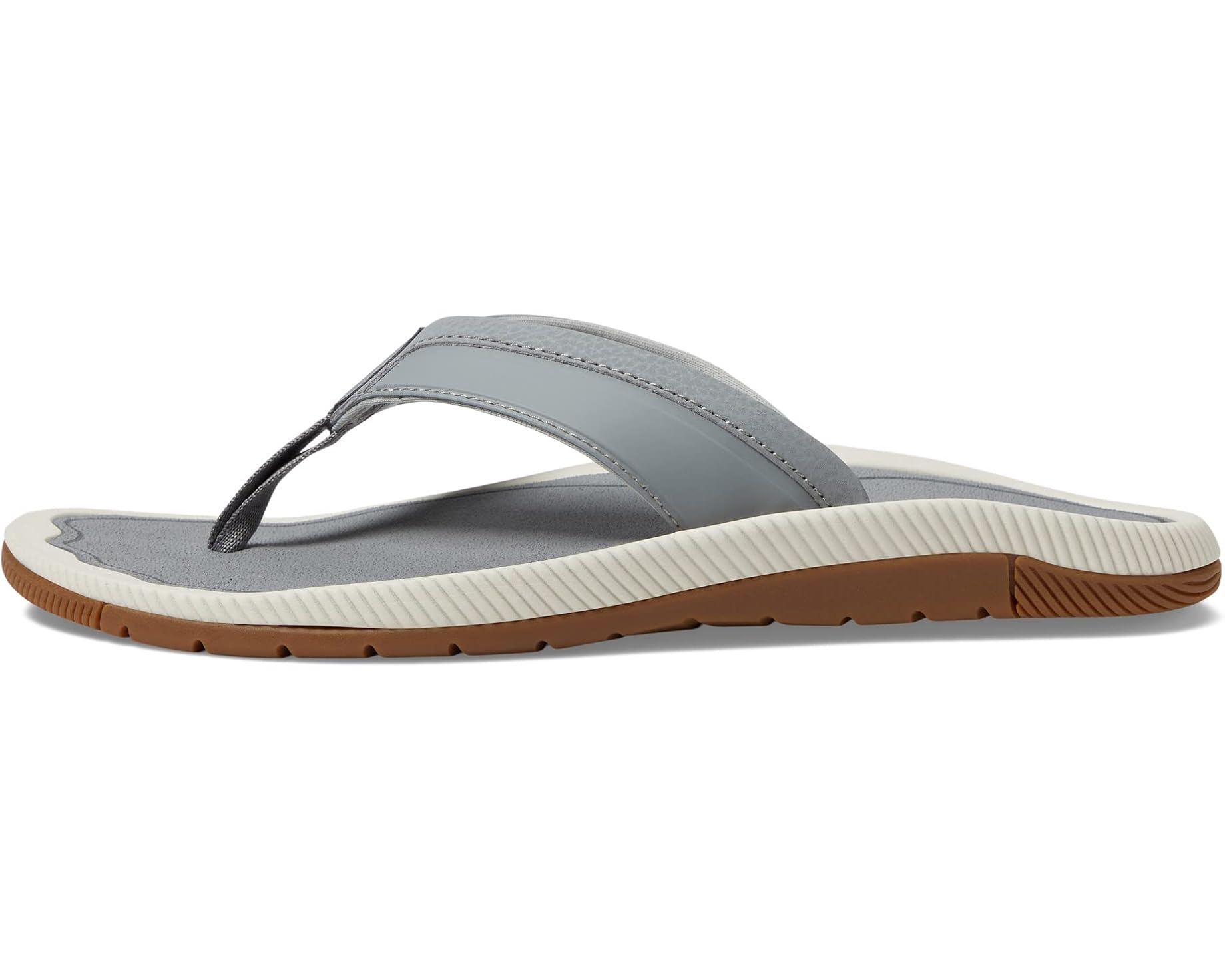 NIB Olukai KUKULU Men\'s POI GRAY Beach Flip Flop Thong Sandals size 12 Amazon.com | OLUKAI Kukulu Men main image 2
