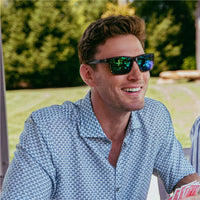 MEN'S REVO WINSTON S | MATTE BLACK / BLUE WATER