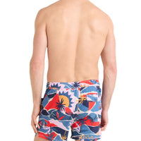 MEN'S SAXX OH BOUY 2N1 STRETCH SWIM VOLLEY 5" WITH LINER | BREAK OF DAWN / BLUE