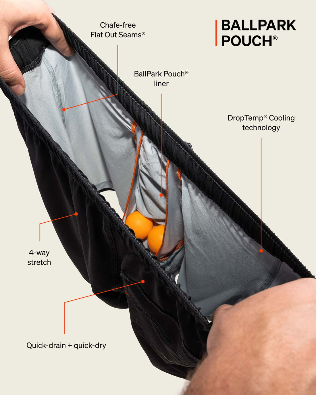 MEN'S SAXX OH BOUY 2N1 STRETCH SWIM VOLLEY 5" WITH LINER | COBALT