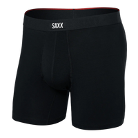 MEN'S SAXX VIBE XTRA SOFT COMFORT BOXER BRIEF 6" | BLACK