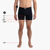 MEN'S SAXX VIBE XTRA SOFT COMFORT BOXER BRIEF 6" | PICKLEBALL PARADISE - BLUE