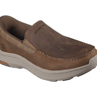 MEN'S SKECHERS SLIP-IN RELAXED FIT: POLLARD - OSGOOD | DESERT