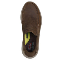 MEN'S SKECHERS SLIP-IN RELAXED FIT: POLLARD - OSGOOD | DESERT