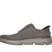 MEN'S SKECHERS SLIP-INS: GARZA - CLIVE | DARK TAUPE