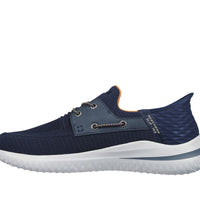 MEN'S SKECHERS SLIP-INS RELAXED DELSON 3.0-ROTH | NAVY