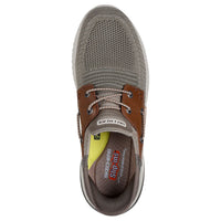 MEN'S SKECHERS SLIP-INS RELAXED DELSON 3.0-ROTH | TAUPE / BROWN