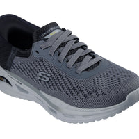 MEN'S SKECHERS SLIP-INS RELAXED FIT: ARCH FIT ORVAN - DREX | GRAY / BLACK
