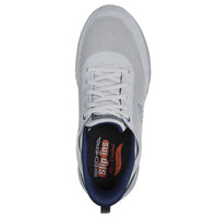 MEN'S SKECHERS SLIP-INS RELAXED FIT: ARCH FIT ORVAN - KINCADE | LIGHT GRAY