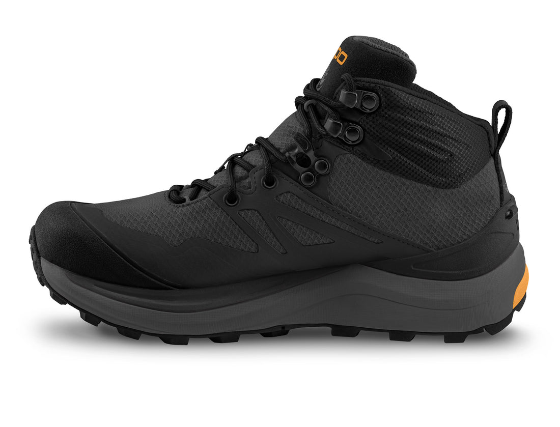 MEN'S TOPO TRAILVENTURE 2 WATERPROOF BOOT | CHARCOAL / ORANGE