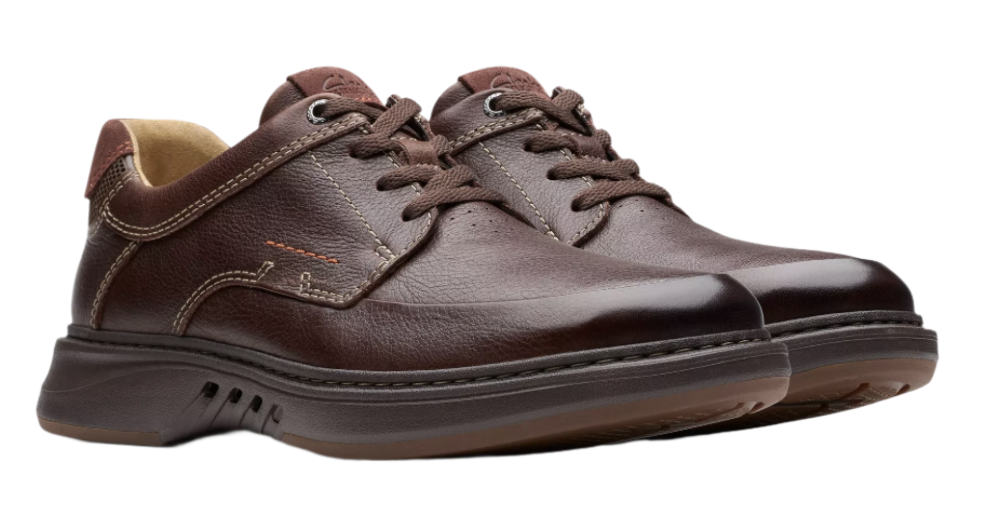MEN'S CLARKS UN BRILEY LACE | MAHOGANY LEATHER – Randy's Shoes
