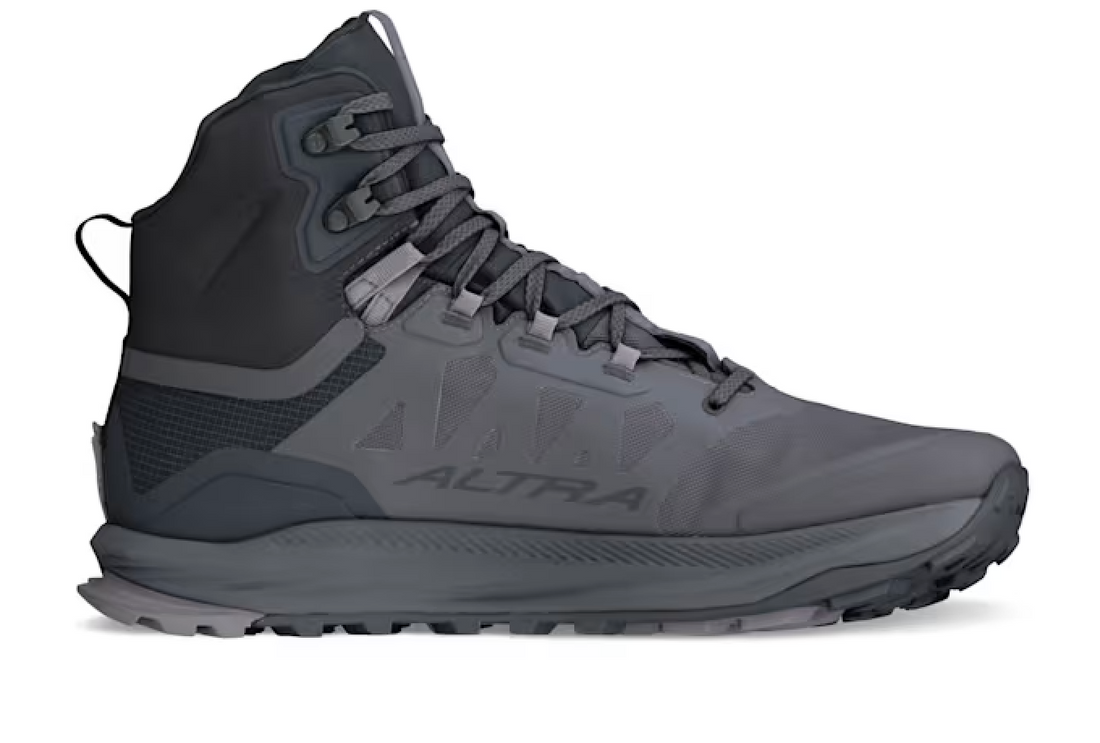 MEN'S ALTRA LONE PEAK 9 WATERPROOF MID | BLACK / GRAY