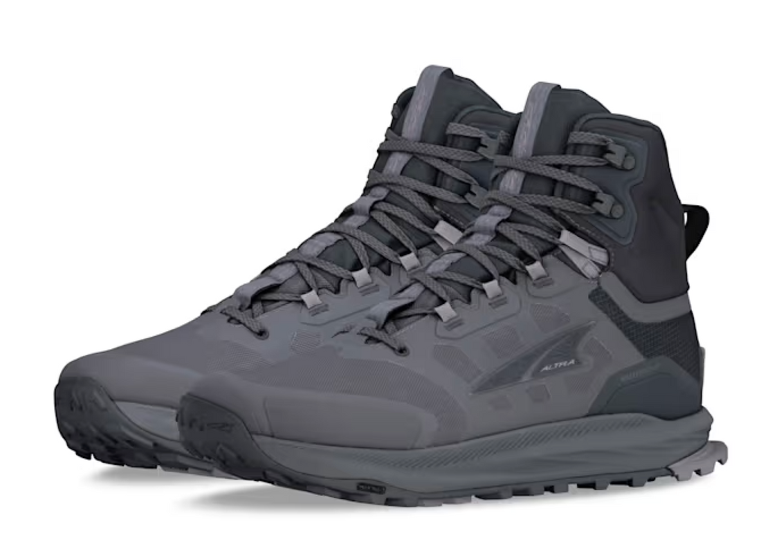 MEN'S ALTRA LONE PEAK 9 WATERPROOF MID | BLACK / GRAY