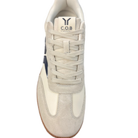 MEN'S C.O.B by CULTURE OF BRAVE FEARLESS SNEAKER | WHITE / NAVY