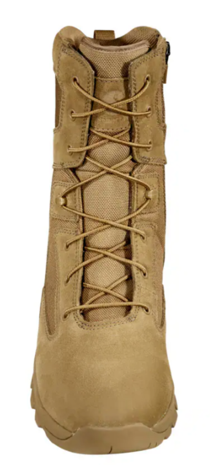 MEN'S CARHARTT GILMORE WATERPROOF 8-INCH SIDE ZIP BOOT | KLONDIKE KHAKI