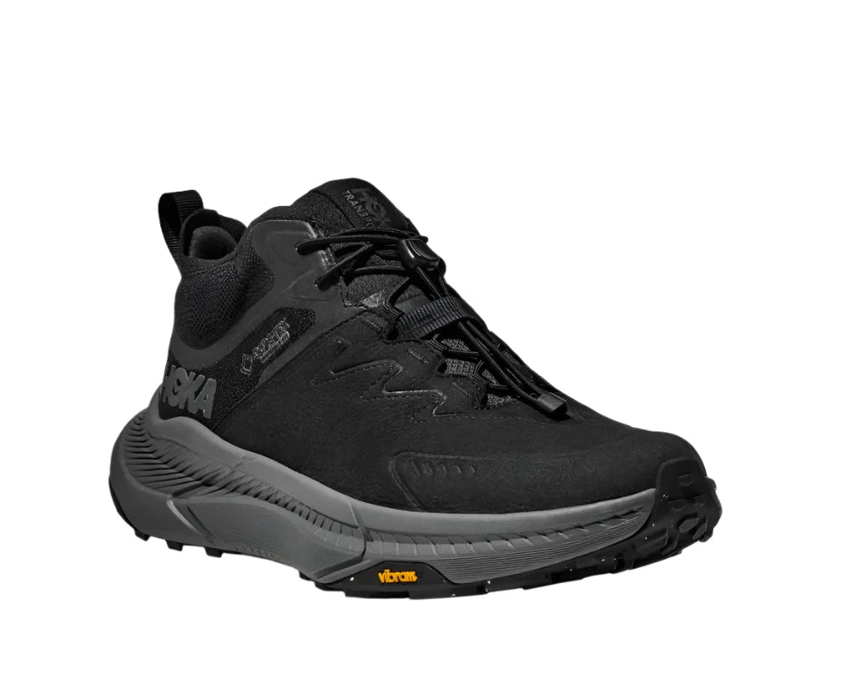 MEN'S HOKA TRANSPORT CHUKKA GTX | BLACK / BLACK – Randy's Shoes