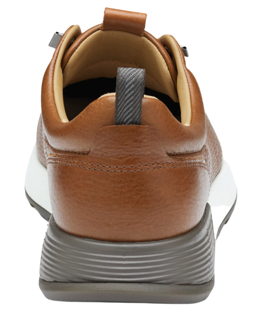 MEN'S JOHNSTON & MURPHY KINNON PERFORATED JOGGER | DARK TAN