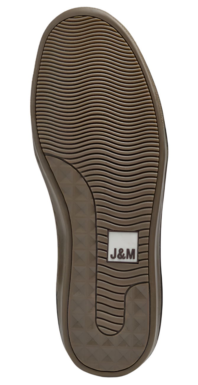 MEN'S JOHNSTON & MURPHY MCGUFFEY T-TOE | WHITE FULL GRAIN / SUEDE