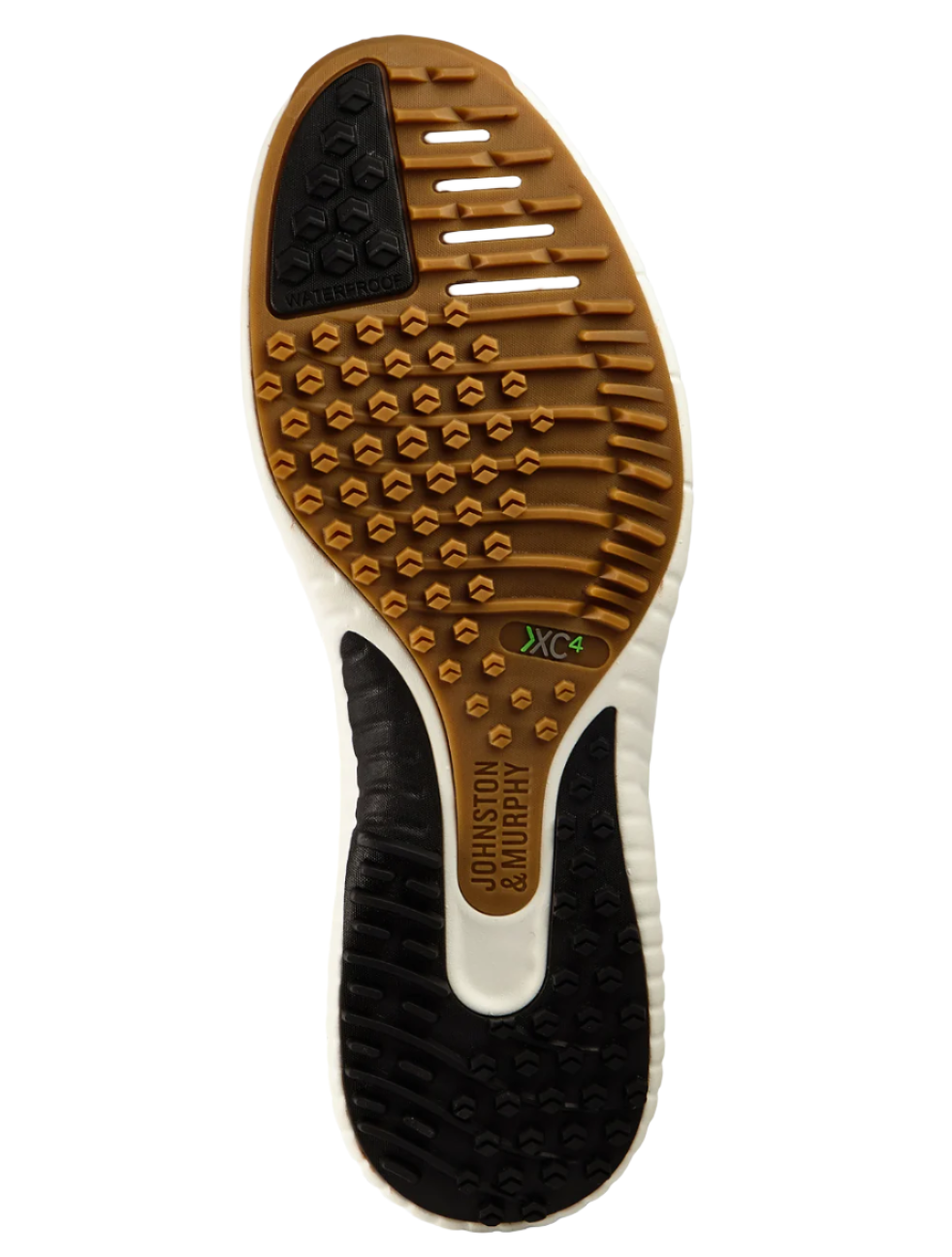 MEN'S JOHNSTON & MURPHY XC4 H1-LUXE HYBRID | WHITE WATERPROOF FULL GRAIN