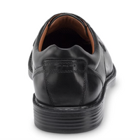 MEN'S JOHNSTON & MURPHY XC4 STANTON 2.0 RUNOFF LACE-UP | BLACK FULL GRAIN