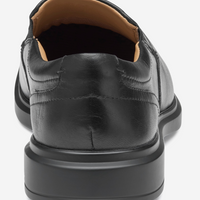 MEN'S JOHNSTON & MURPHY XC4 STANTON 2.0 RUNOFF SLIP-ON | BLACK FULL GRAIN