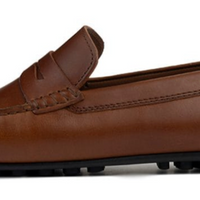 MEN'S MILWAUKEE BOOT CO. ARDENT PENNY LOAFER | DARK BROWN