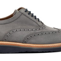 MEN'S MILWAUKEE BOOT CO. BRADLEY WINGTIP OXFORD | GRAY