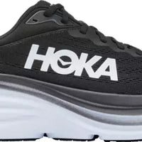 MEN'S HOKA BONDI 8 | BLACK / WHITE