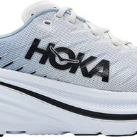 MEN'S HOKA BONDI X | BLANC DE BLANC / BLUE FOG