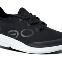 MEN'S OOFOS OOMG SPORT LS LOW SHOE | WHITE / BLACK