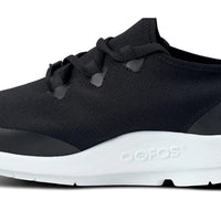 MEN'S OOFOS OOMG SPORT LS LOW SHOE | WHITE / BLACK