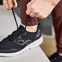 MEN'S OOFOS OOMG SPORT LS LOW SHOE | WHITE / BLACK
