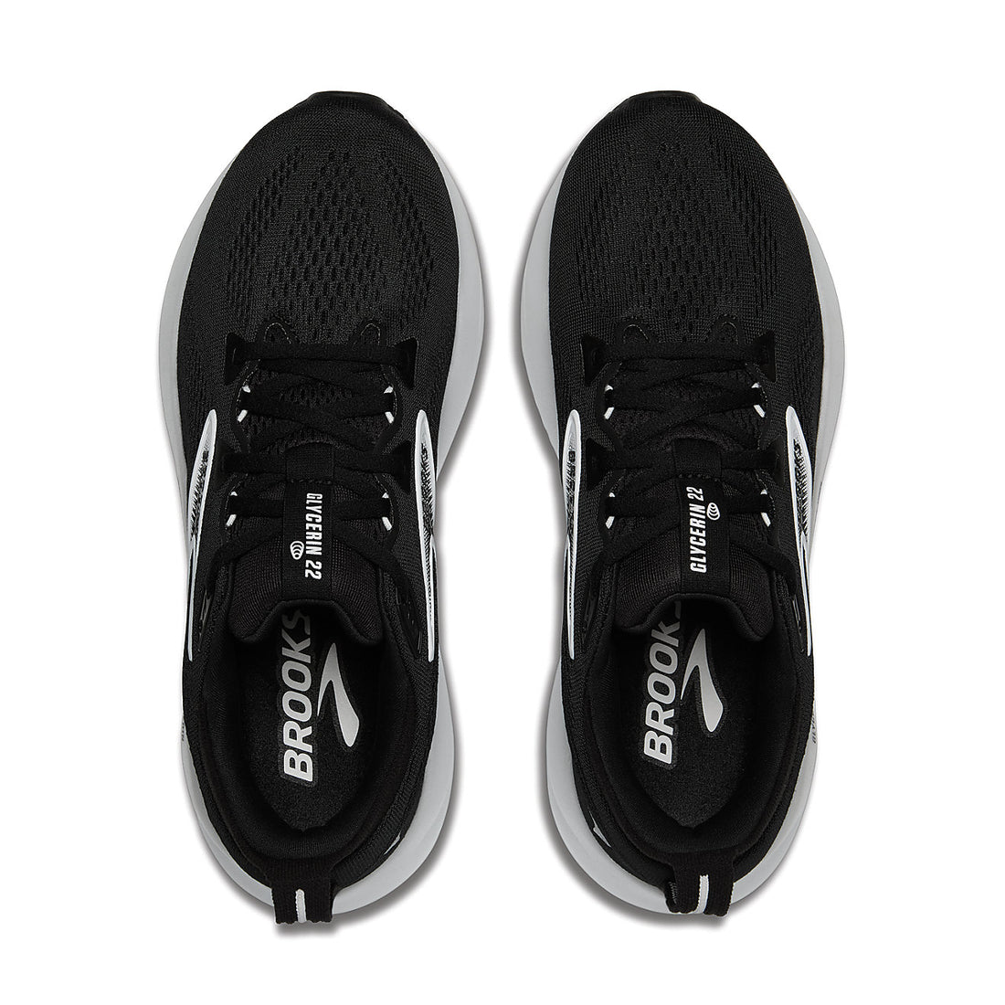 MEN'S BROOKS GLYCERIN 22 | BLACK / GREY / WHITE