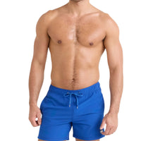 MEN'S SAXX OH BOUY 2N1 STRETCH SWIM VOLLEY 5" WITH LINER | COBALT