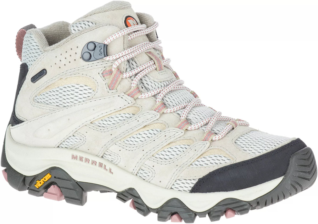 WOMEN'S MERRELL MOAB 3 MID WATERPROOF BOOT | ALUMINUM