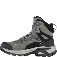 MEN'S OBOZ BRIDGER RIDGE MID GTX WATERPROOF | GUNMETAL BLACK
