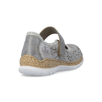 WOMEN'S RIEKER NIKITA 99 | ROSE-METALLIC | GREY | SILVERFLOWER